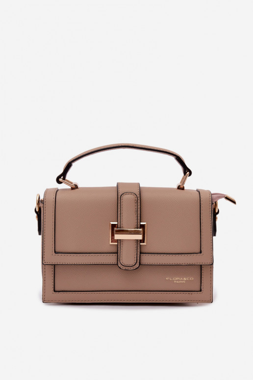 Kabelka Poštárka Tmavýbéžová Nelsera