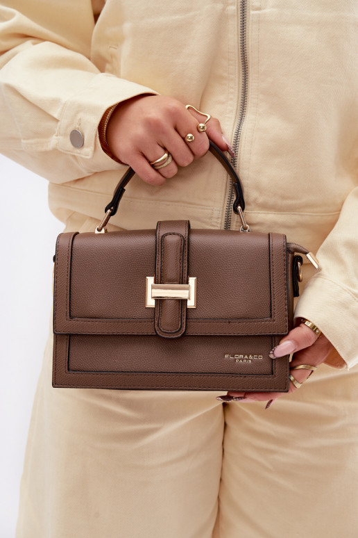 Kabelka Poštárka Hnedá Nelsera