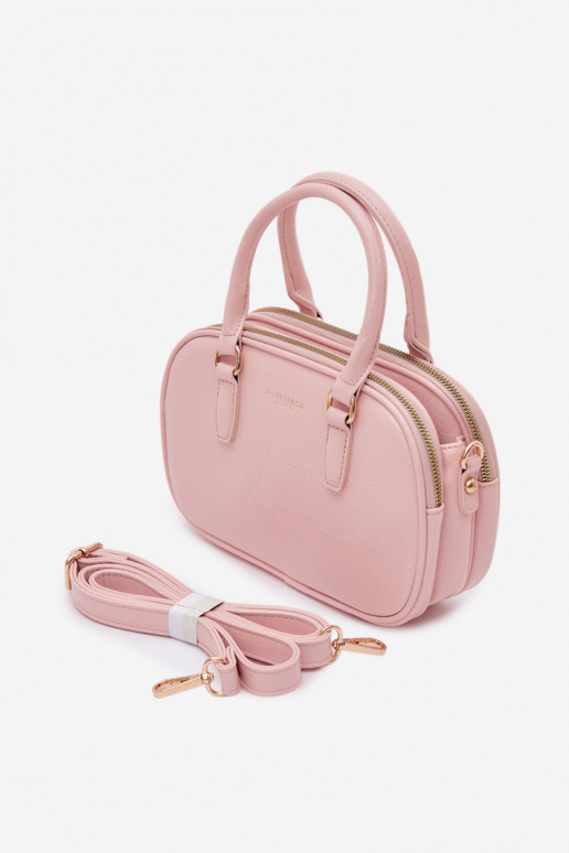 Kabelka Typu Kufor Málý z eko kože Ružová Soraya