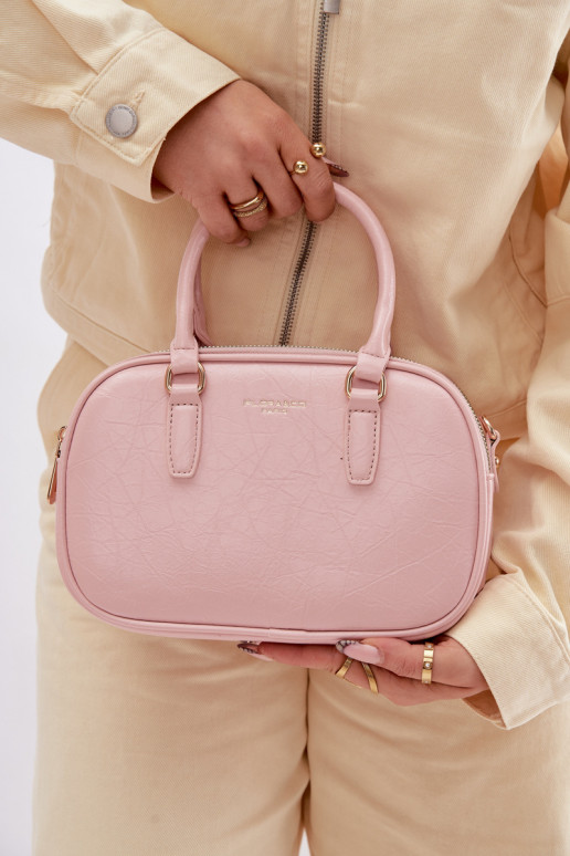 Kabelka Typu Kufor Málý z eko kože Ružová Soraya