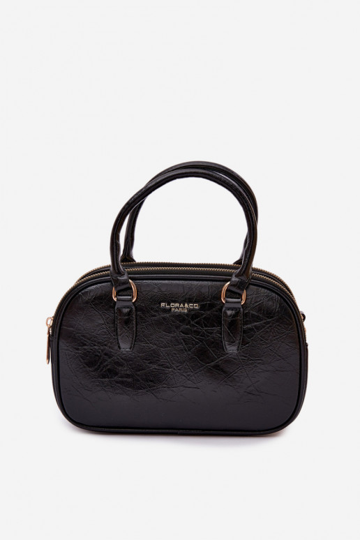 Kabelka Typu Kufor Málý z eko kože čierna Soraya