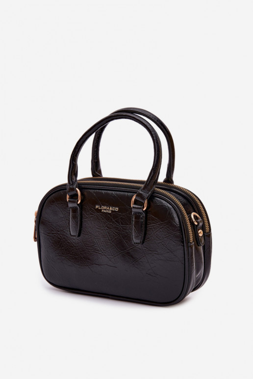 Kabelka Typu Kufor Málý z eko kože čierna Soraya