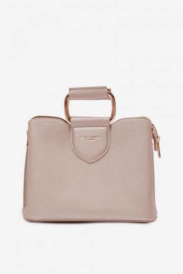 Kabelka Kufor Málý z eko kože zlatej farby Lorielle