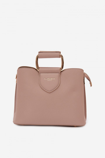 Kabelka Kufor Málý z eko kože Tmavýbéžová Lorielle