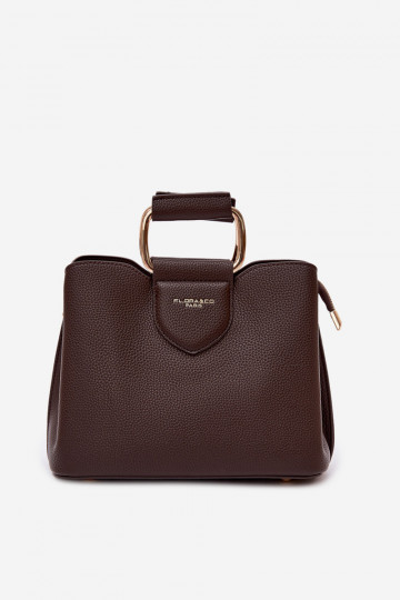 Kabelka Kufor Málý z eko kože CzekoladoIna Lorielle