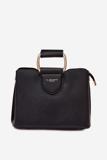 Kabelka Kufor Málý z eko kože čierna Lorielle