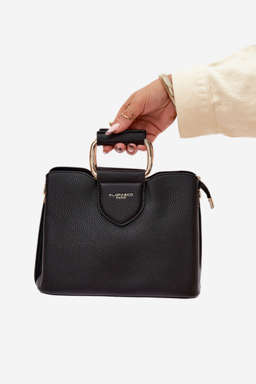 Kabelka Kufor Málý z eko kože čierna Lorielle