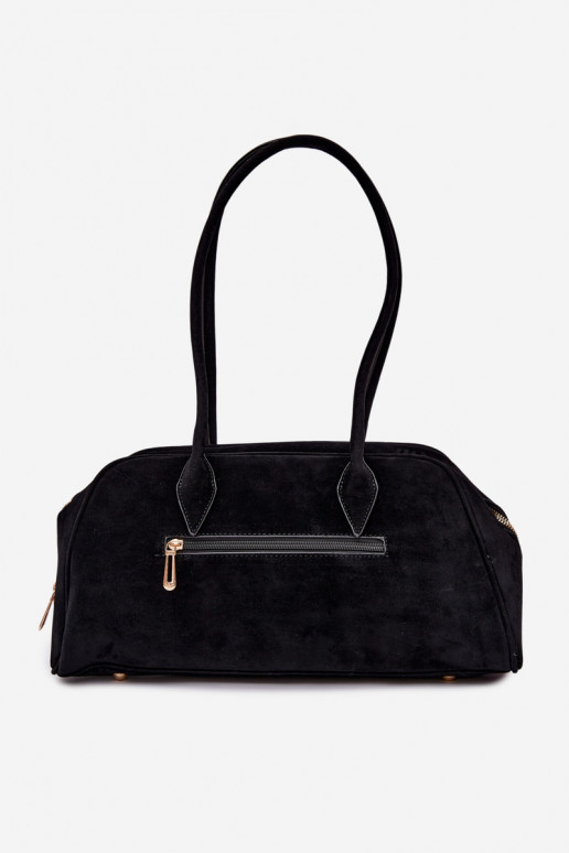 z eko semišuoIna KabelkaBrelokiem čierna Noelia