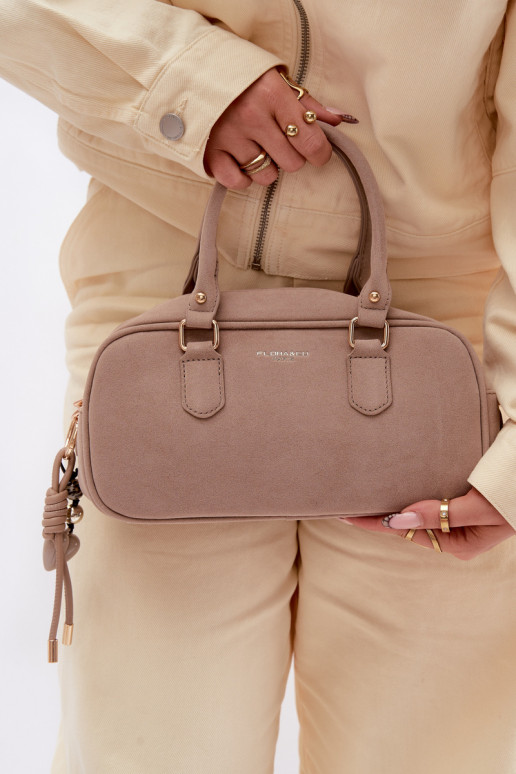 Kabelka Typu Kufor Málýz eko semišuu slonovina Annelle