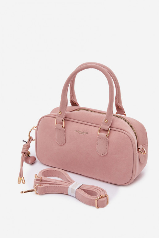 Kabelka Typu Kufor Málýz eko semišuu Ružová Annelle