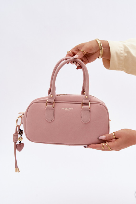 Kabelka Typu Kufor Málýz eko semišuu Ružová Annelle