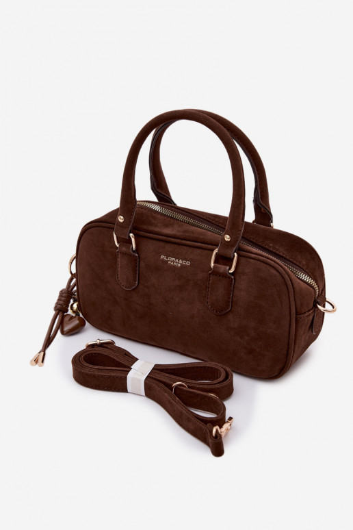 Kabelka Typu Kufor Málýz eko semišuu CzekoladoIna Annelle