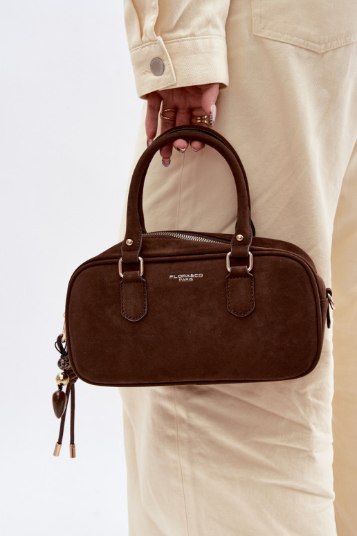 Kabelka Typu Kufor Málýz eko semišuu CzekoladoIna Annelle