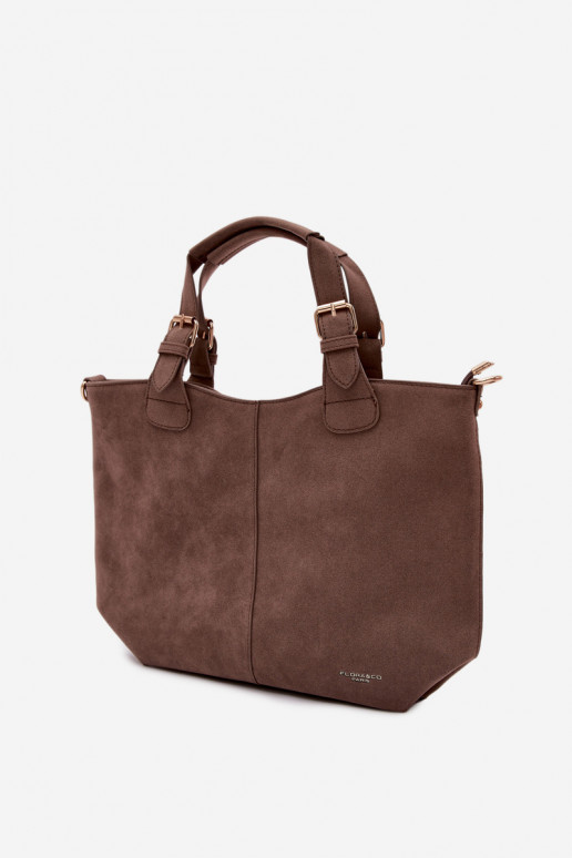 KabelkaImitacji zo semišuu Tmavýbéžová Clarette