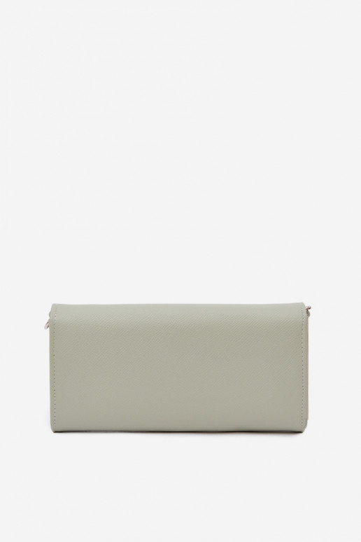 Peňaženka Kabelka dva v jednom s popruhmi mätové farby Suzette