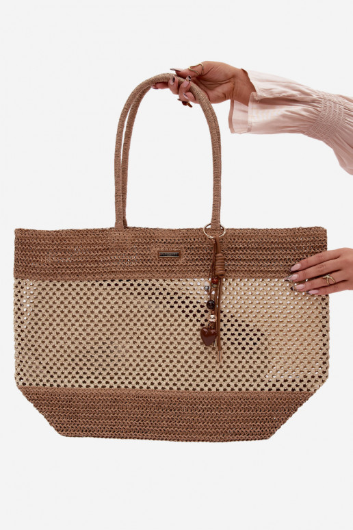 Povrch Kabelka / taška Zapnutékupujúci VeľkýBrelokiem slonovina Lucette