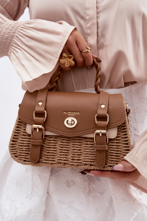 Kabelka S vrkočom Málý na leto Hnedá Márline