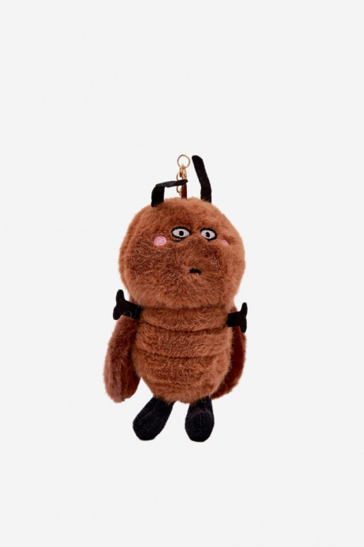 Breloczek ZaInieszka Do Torebki Kluczy Máskotka Pszczoła Hnedá farba