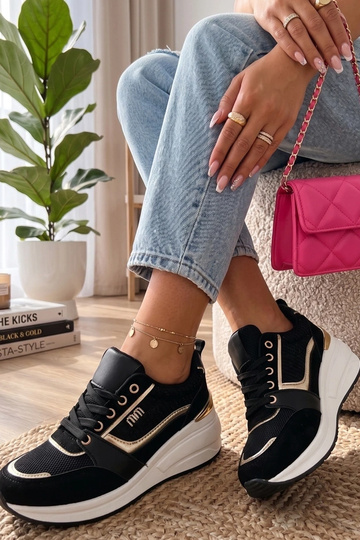 Čierne tenisky s skrytým...