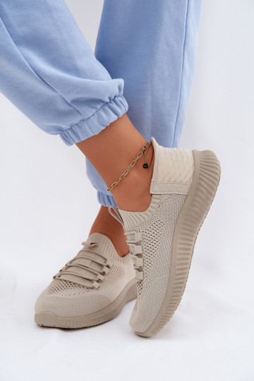 materiál Trvalý model tenisky Dámske béžová Olive