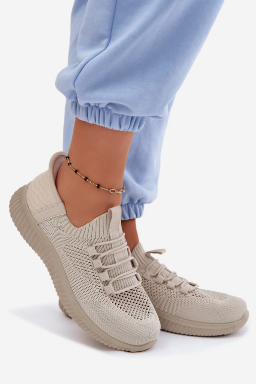 materiál Trvalý model tenisky Dámske béžová Olive