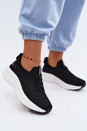 materiál tenisky Tenisky model obuvi Dámske Trvalý model Kobbo 102425 čierna 2