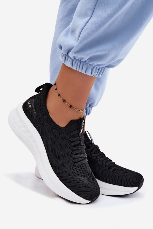 materiál tenisky Tenisky model obuvi Dámske Trvalý model Kobbo 102425 čierna