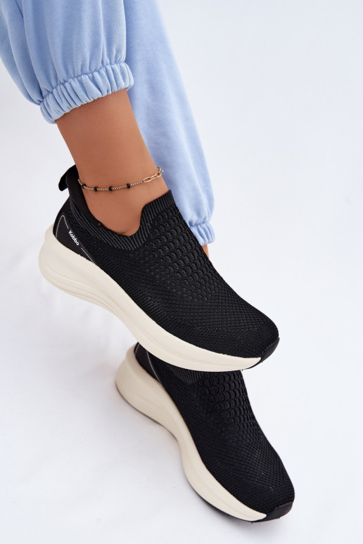 Trvalý model Tenisky model obuvi Dámske materiál Kobbo 102424 čierna