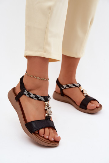 Sandále pre ženy S.Barski KV61-6051 čierna 2