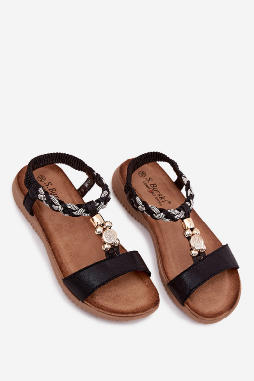 Sandále pre ženy S.Barski KV61-6051 čierna