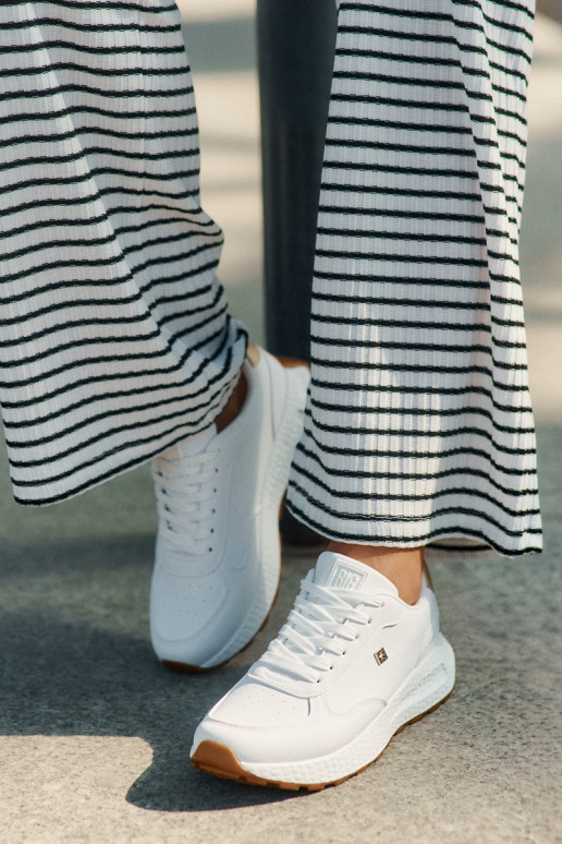 Jednoduché tenisky Dámske Big Star RR274629 HI-POLY SYSTEM biela farba