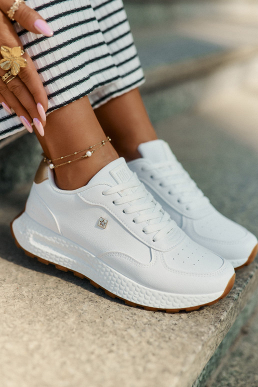 Jednoduché tenisky Dámske Big Star RR274629 HI-POLY SYSTEM biela farba