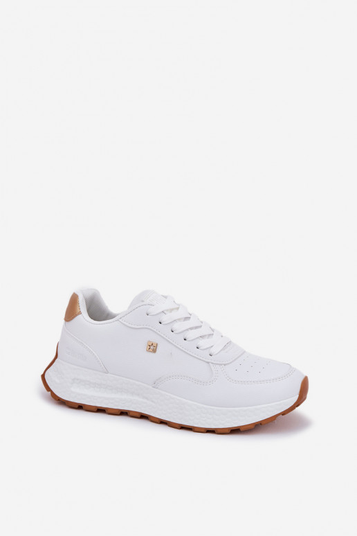 Jednoduché tenisky Dámske Big Star RR274629 HI-POLY SYSTEM biela farba