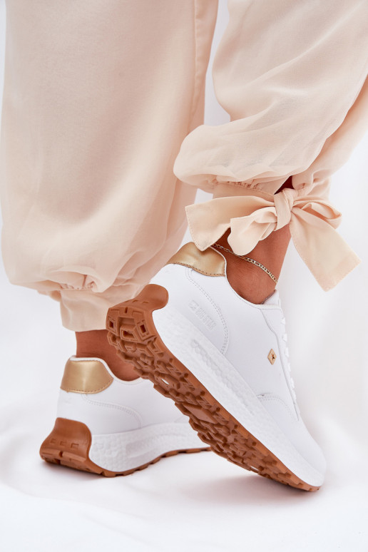 Jednoduché tenisky Dámske Big Star RR274629 HI-POLY SYSTEM biela farba