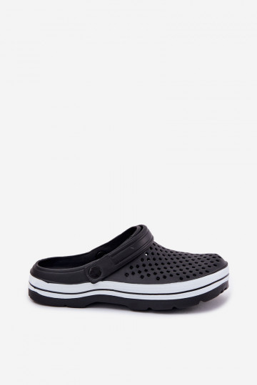 Ľahké papuče Papuče pre mužov čierna Máravena 2