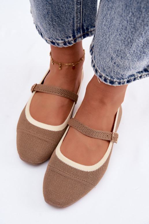 rovná sa BalerínkySieťovinago Máteriálu Hnedá farba Zelisa