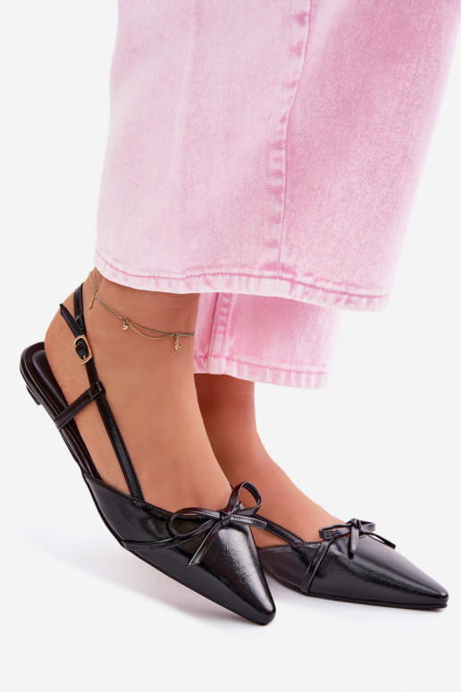 Dámske sandáleImitacji Skóry Zapnuté nízkom opätku čierna Jelmera