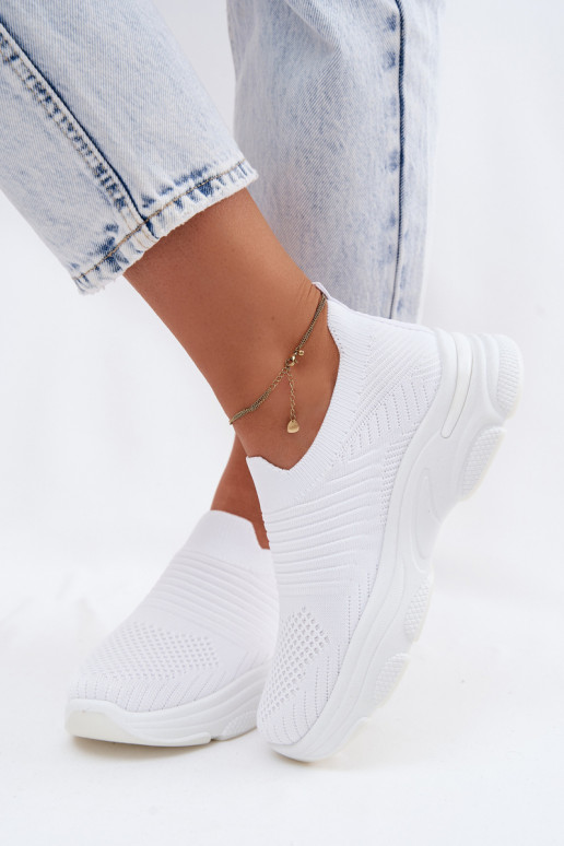 materiál Trvalý model tenisky Dámske biela farba Floraine