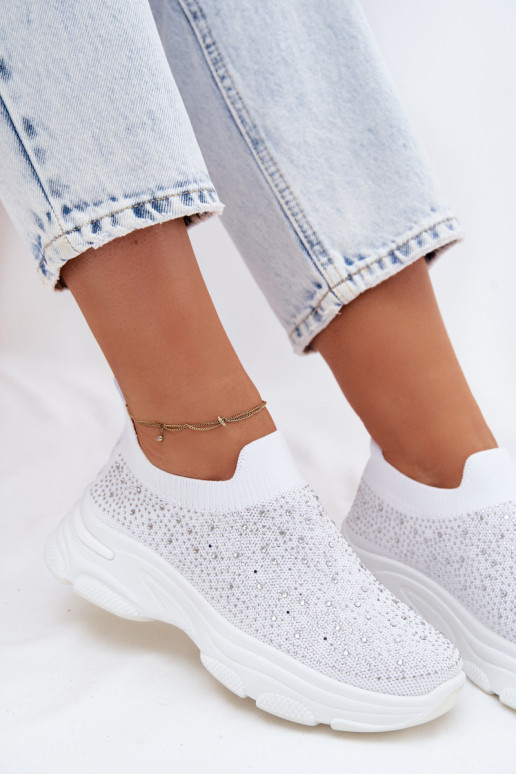 materiál Trvalý model tenisky Dámske S Dekoráciou biela farba Melorae