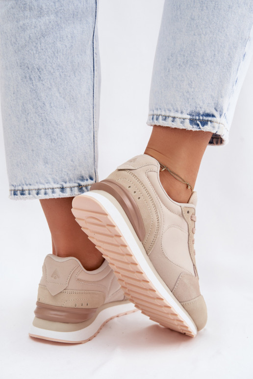 zo semišu Tenisky model obuvi Dámske McArthur MA2512IN béžová