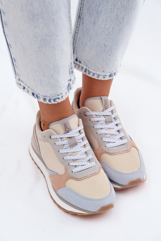 zo semišu Tenisky model obuvi Dámske McArthur MA2512IN Modrá