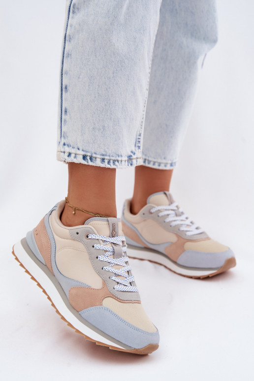 zo semišu Tenisky model obuvi Dámske McArthur MA2512IN Modrá