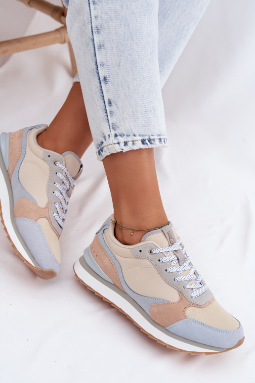 zo semišu Tenisky model obuvi Dámske McArthur MA2512IN Modrá