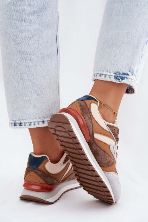 Tenisky model obuvi Dámske zo semišu McArthur MA253IN Hnedá farba