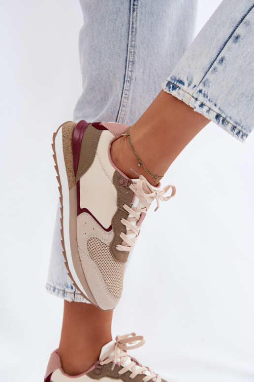 tenisky Tenisky model obuvi Dámske McArthur MA257IN béžová