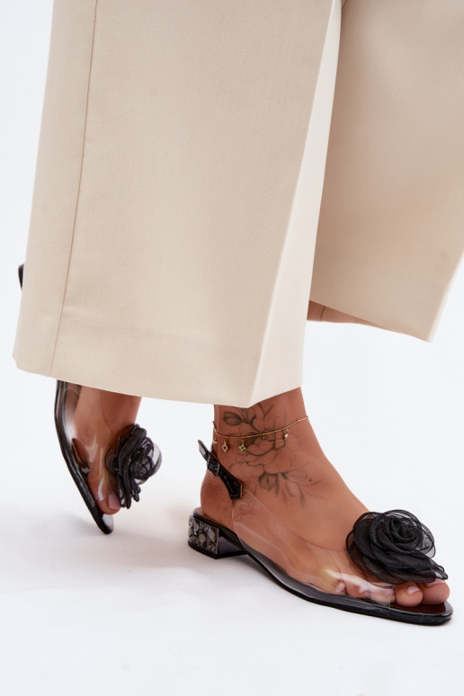 Dámske sandále PerregimiRose D&A MR61-9003 čierna