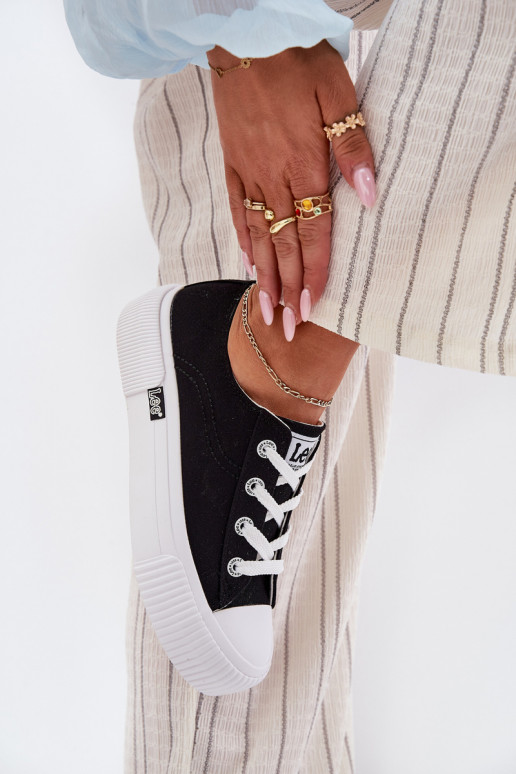 Bežná obuv s platformou LEE ISLA C INOMEN LOIN 50261002.25Y čierna