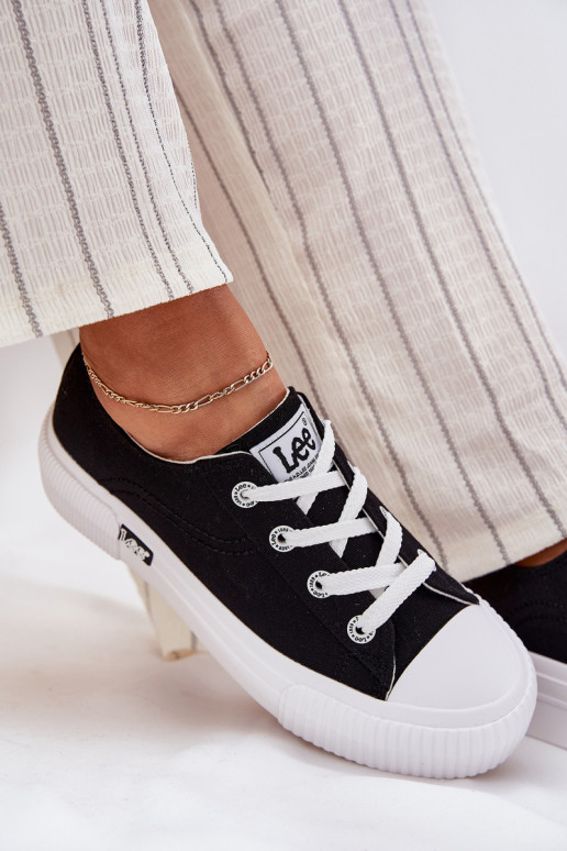 Bežná obuv s platformou LEE ISLA C INOMEN LOIN 50261002.25Y čierna