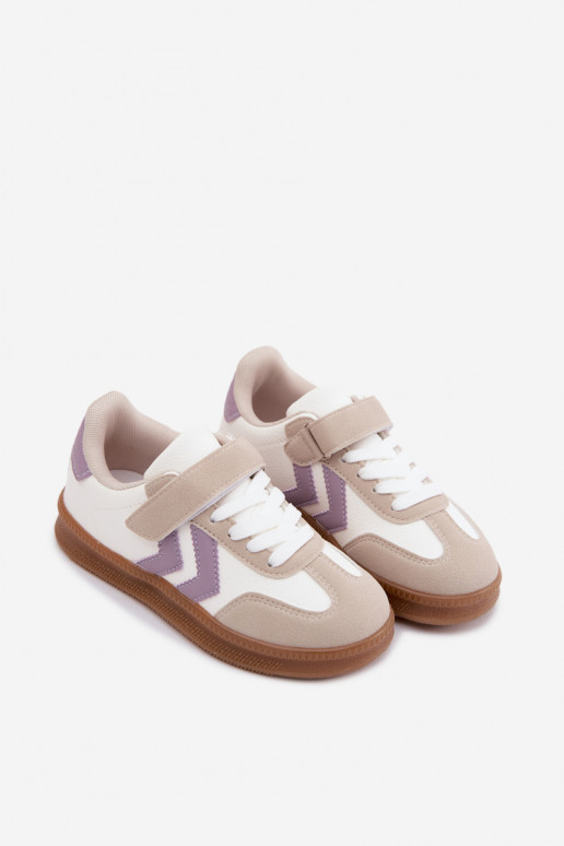 Tenisky model obuvi deti biela farba Meressa