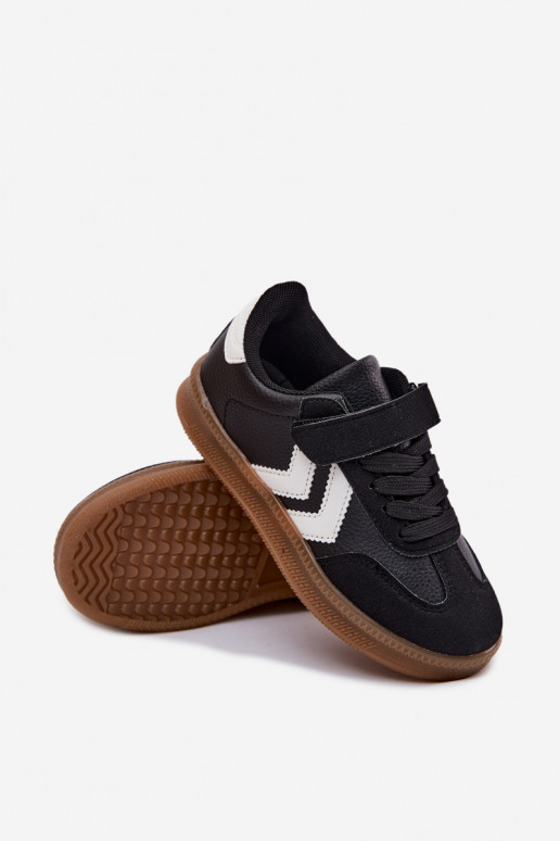 Tenisky model obuvi deti čierna Meressa